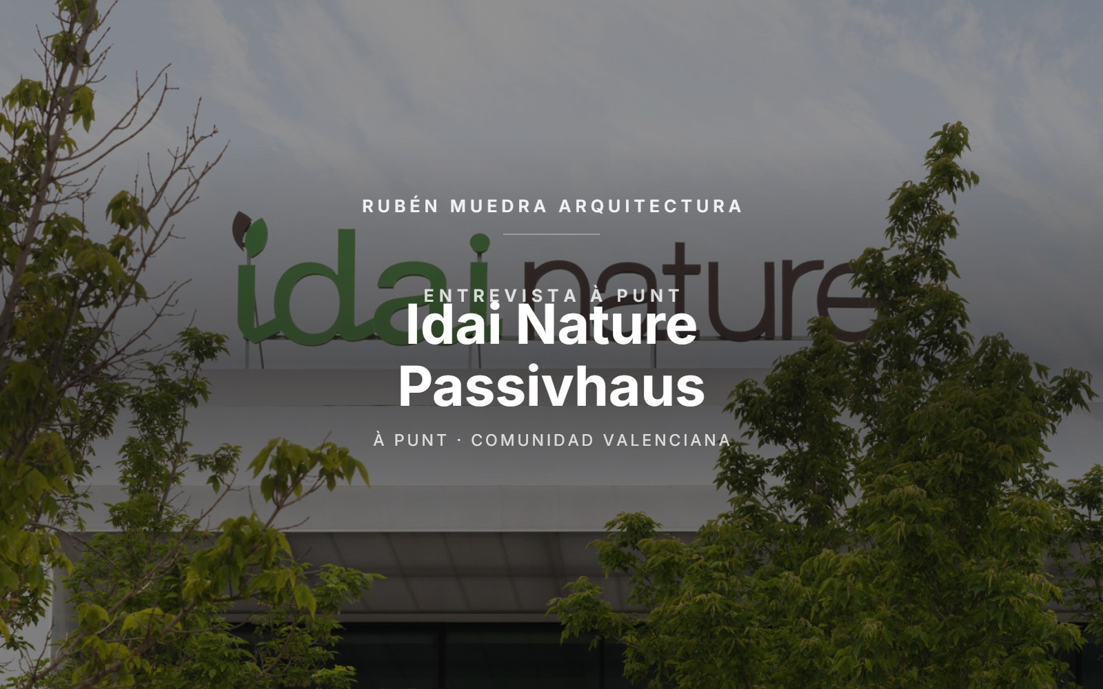 Rubén Muedra Arquitectura