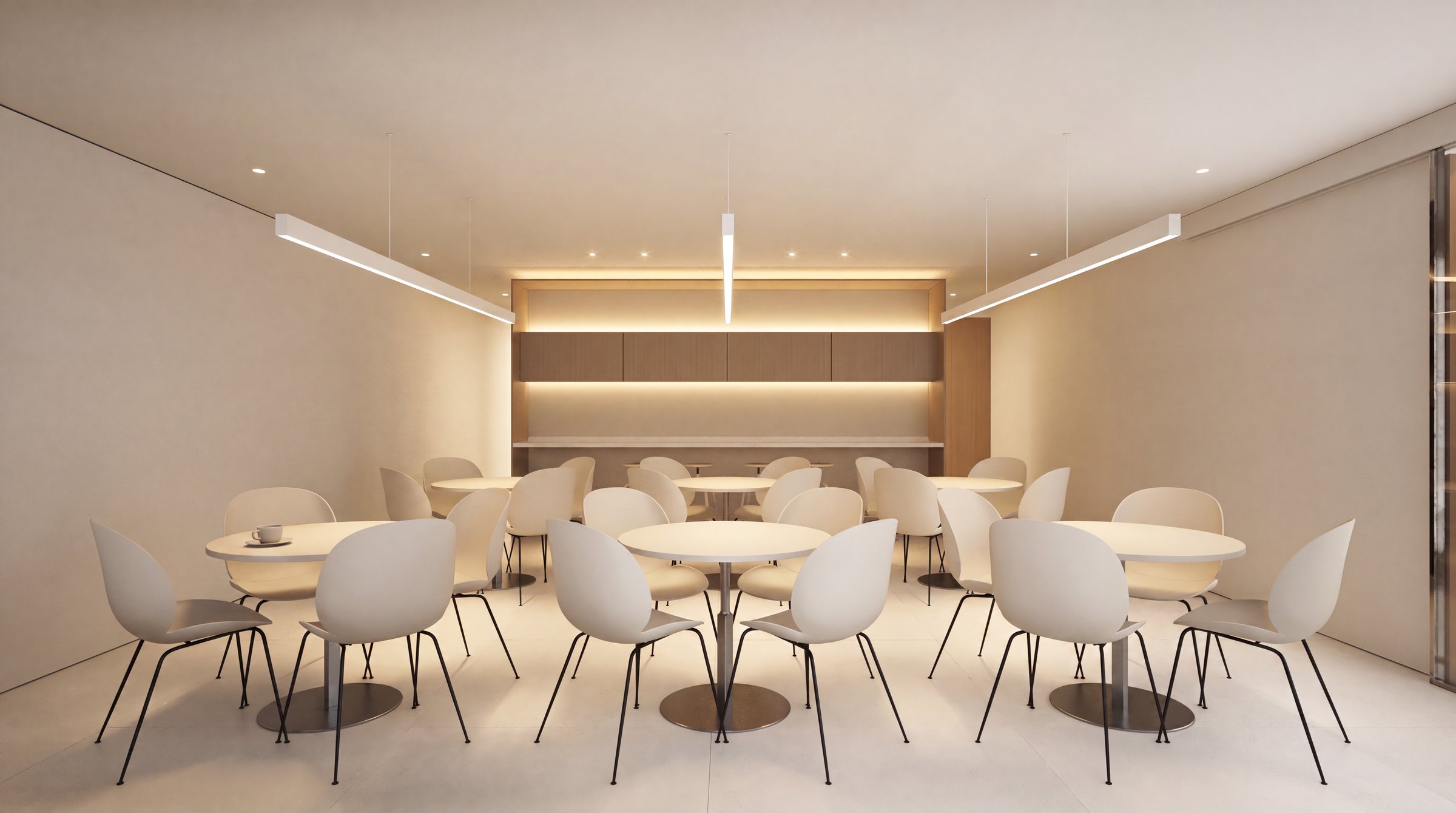 Comedor de personal de las oficinas Hipersystem