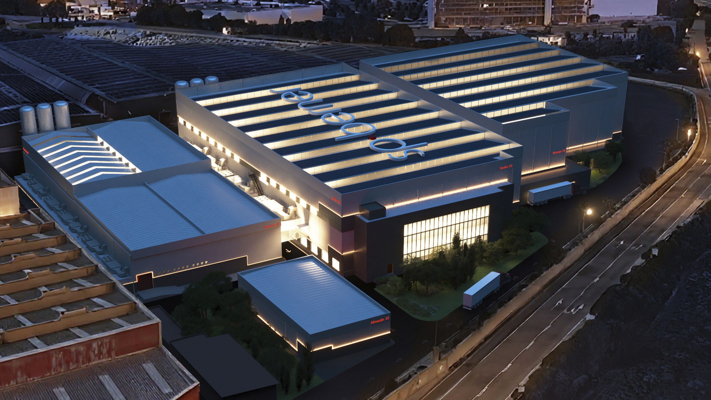 SP Berner 4.0, naves industriales y edificios administrativos en Aldaia, Valencia